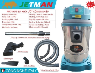 Máy hút bụi JETMAN 30L